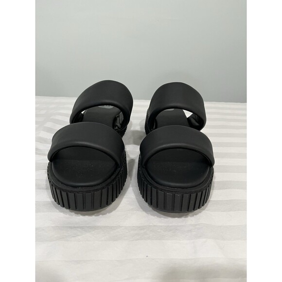 Sorel Ona Streetworks Platform Mid Heel Sandals Black Women’s Size 9 NWOB - Picture 3 of 11